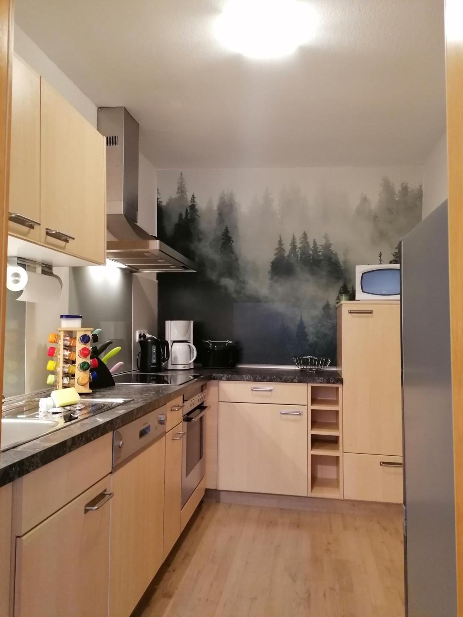 Ferienwohnung Am Reinhardswald -Buchenzweig- Trendelburg Εξωτερικό φωτογραφία